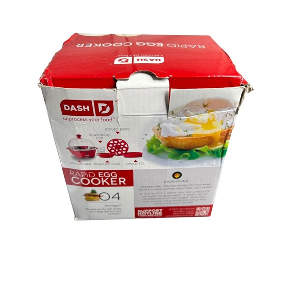 DASH Rapid Egg Cooker: 6 Egg Capacity Hard Boiled Poached Scrambled Omelets - Picture 3 of 13